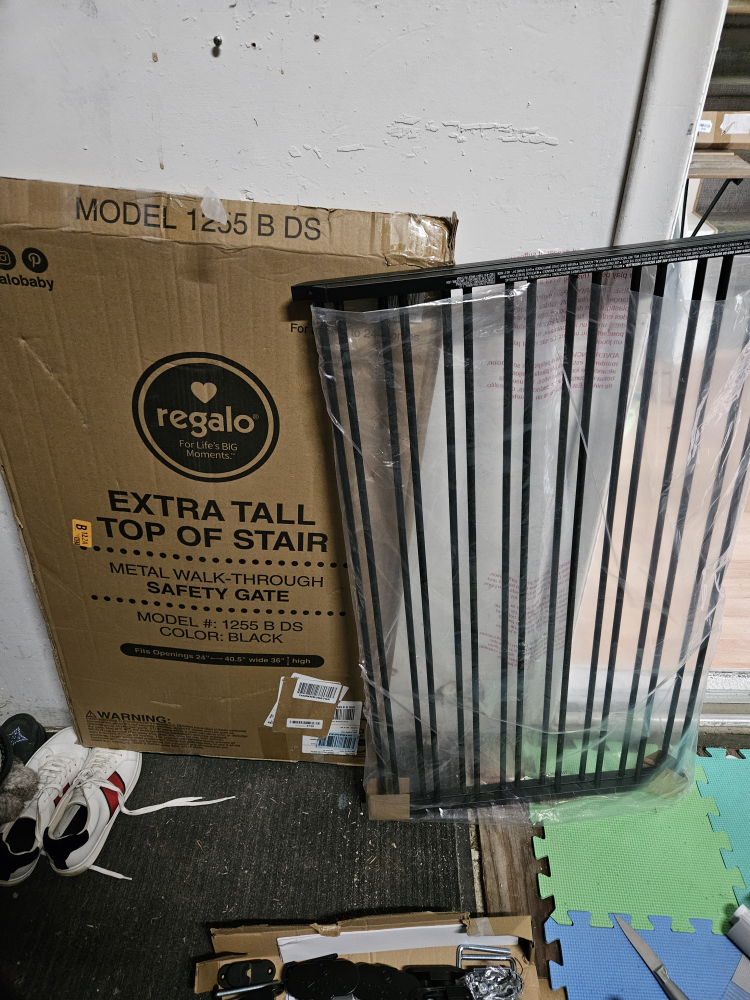 New baby gate top of stairs thumbnail
