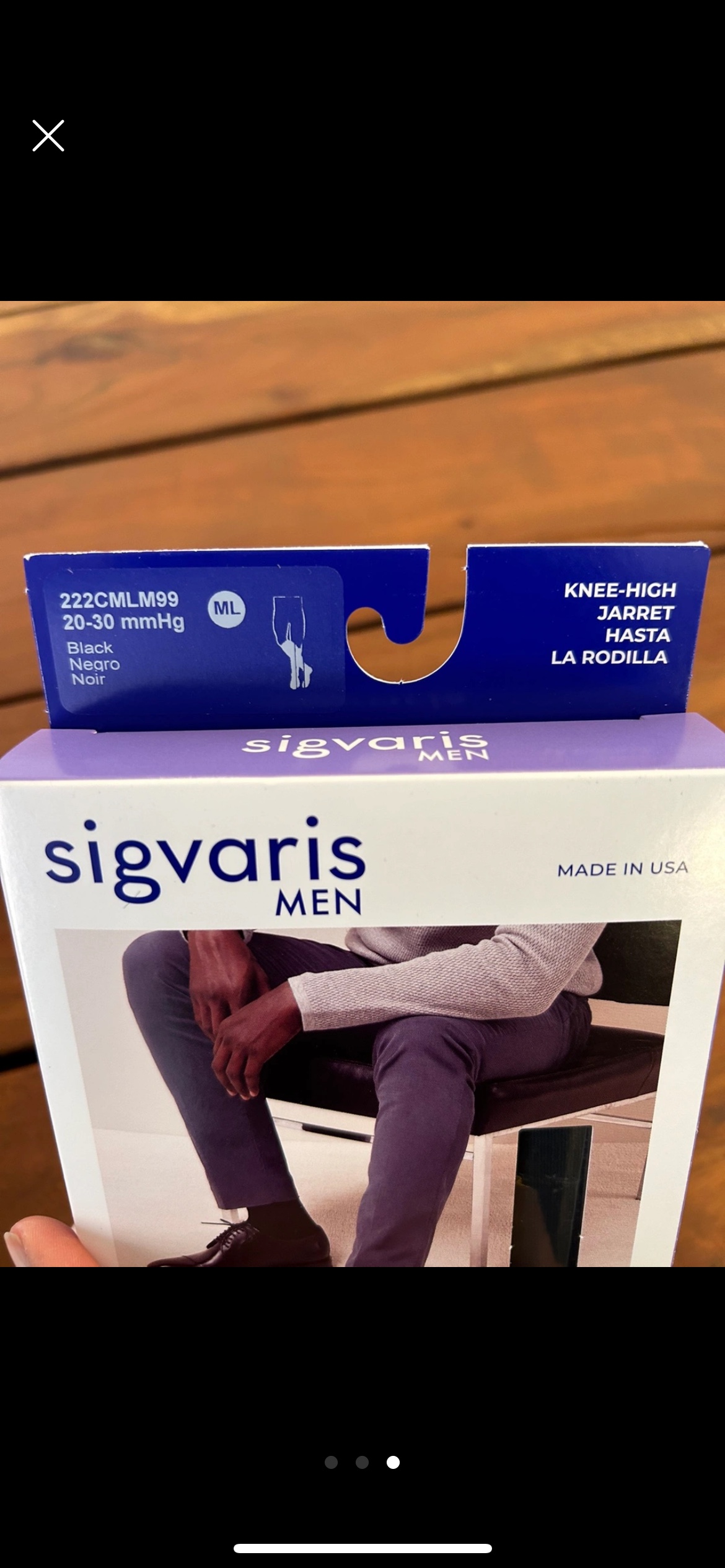 BNIB Sigvaris Men’s and Women’s Medical Compression Socks image indicator(3)
