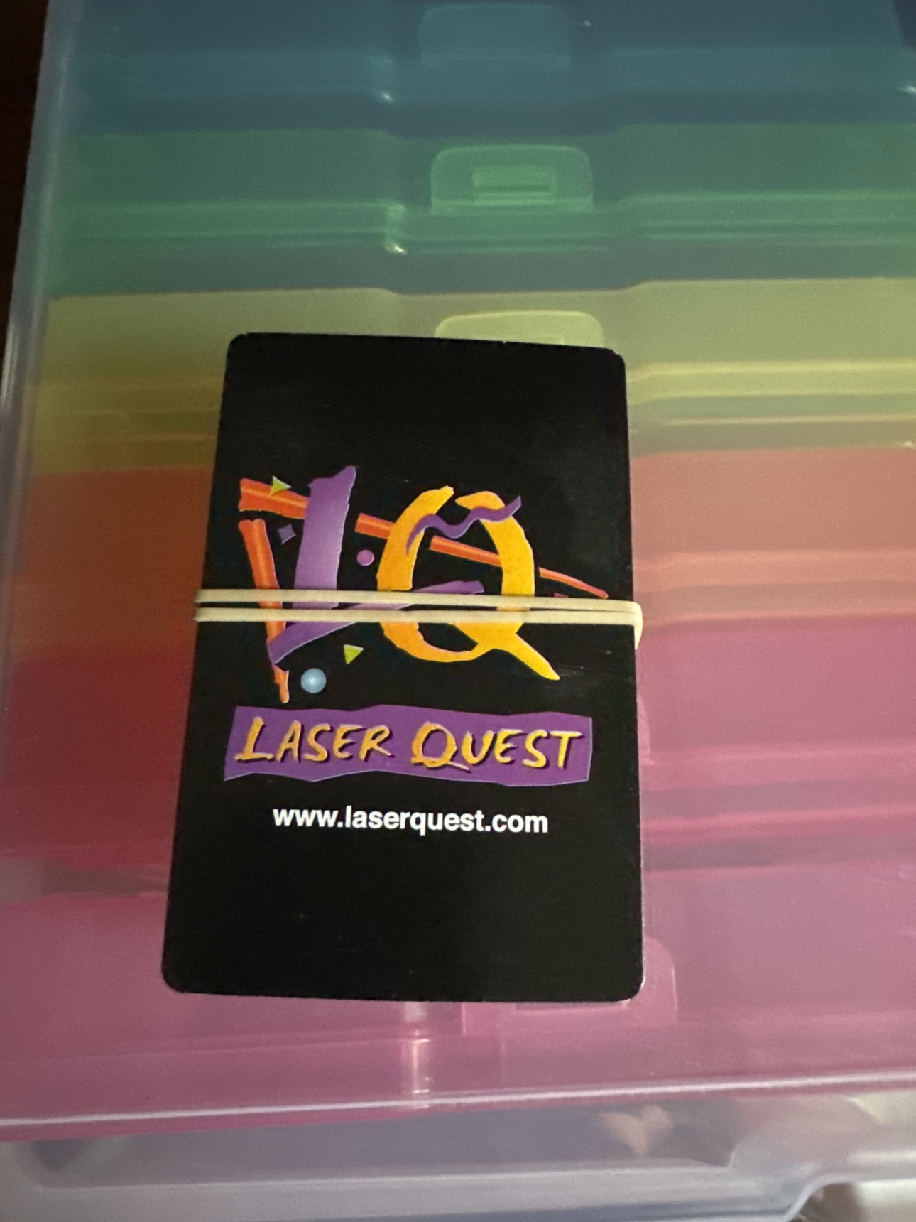 Laser Quest Deck Of Cards