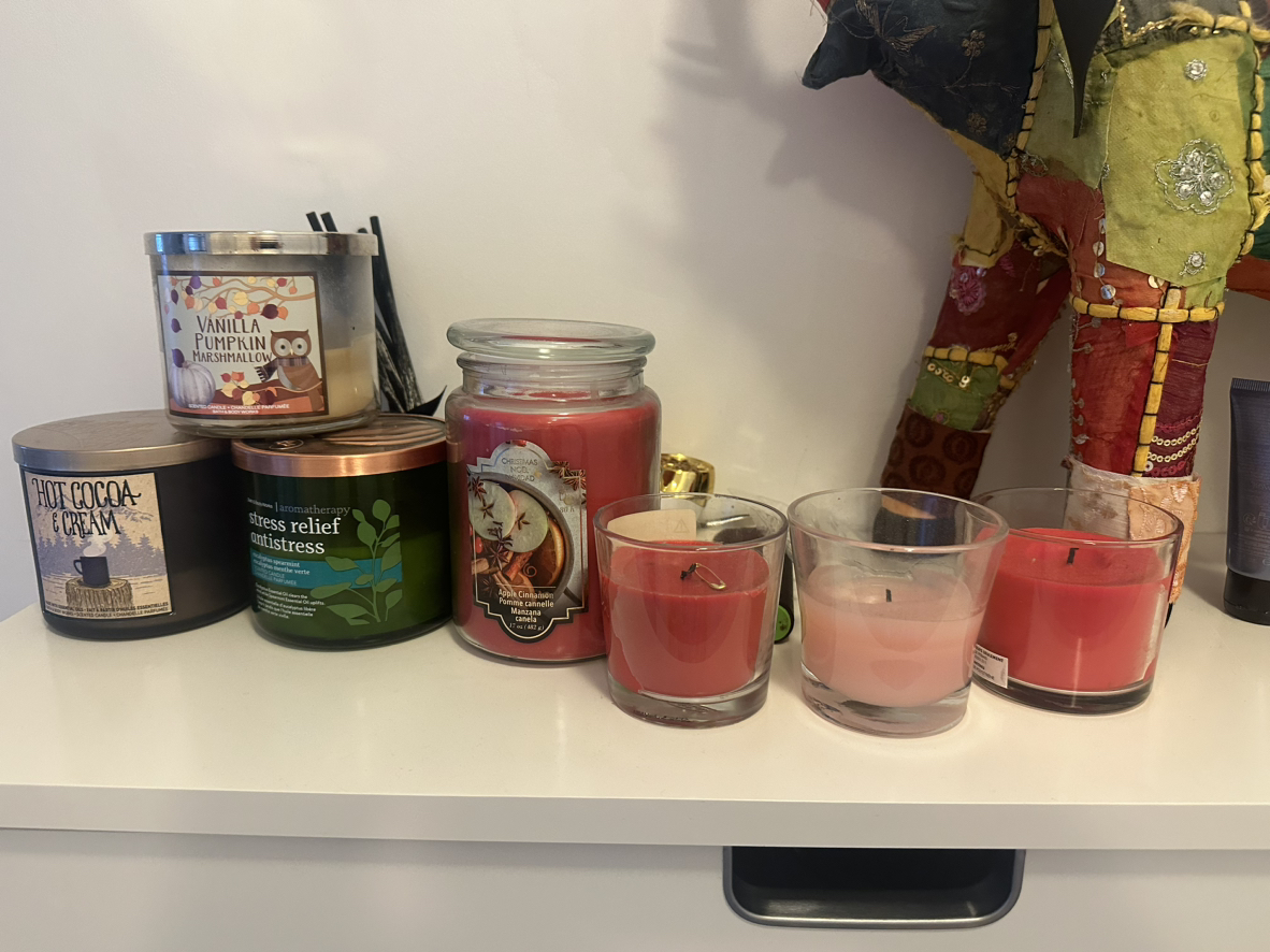 Used candle 10CAD