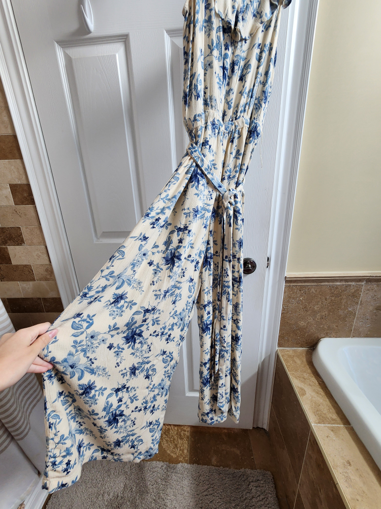 floral romper 💙 image indicator(5)