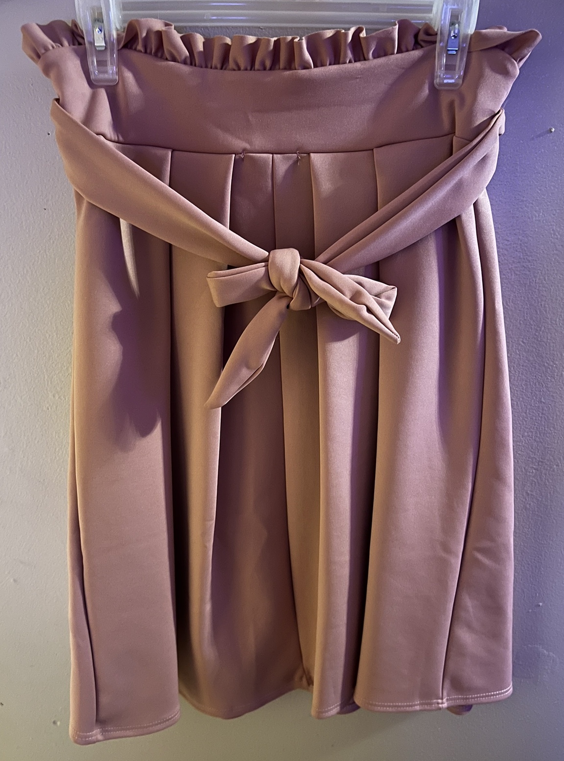 tie waist skirt