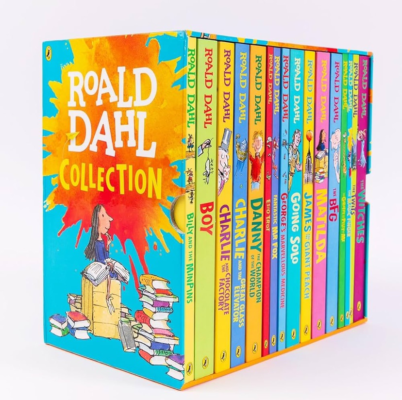 Roald Dahl Collection 16-Book Boxed Set