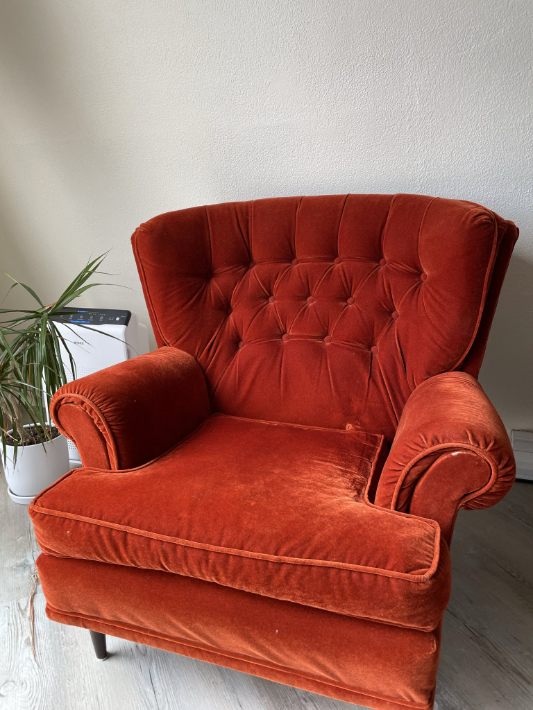 Velvet Armchair thumbnail