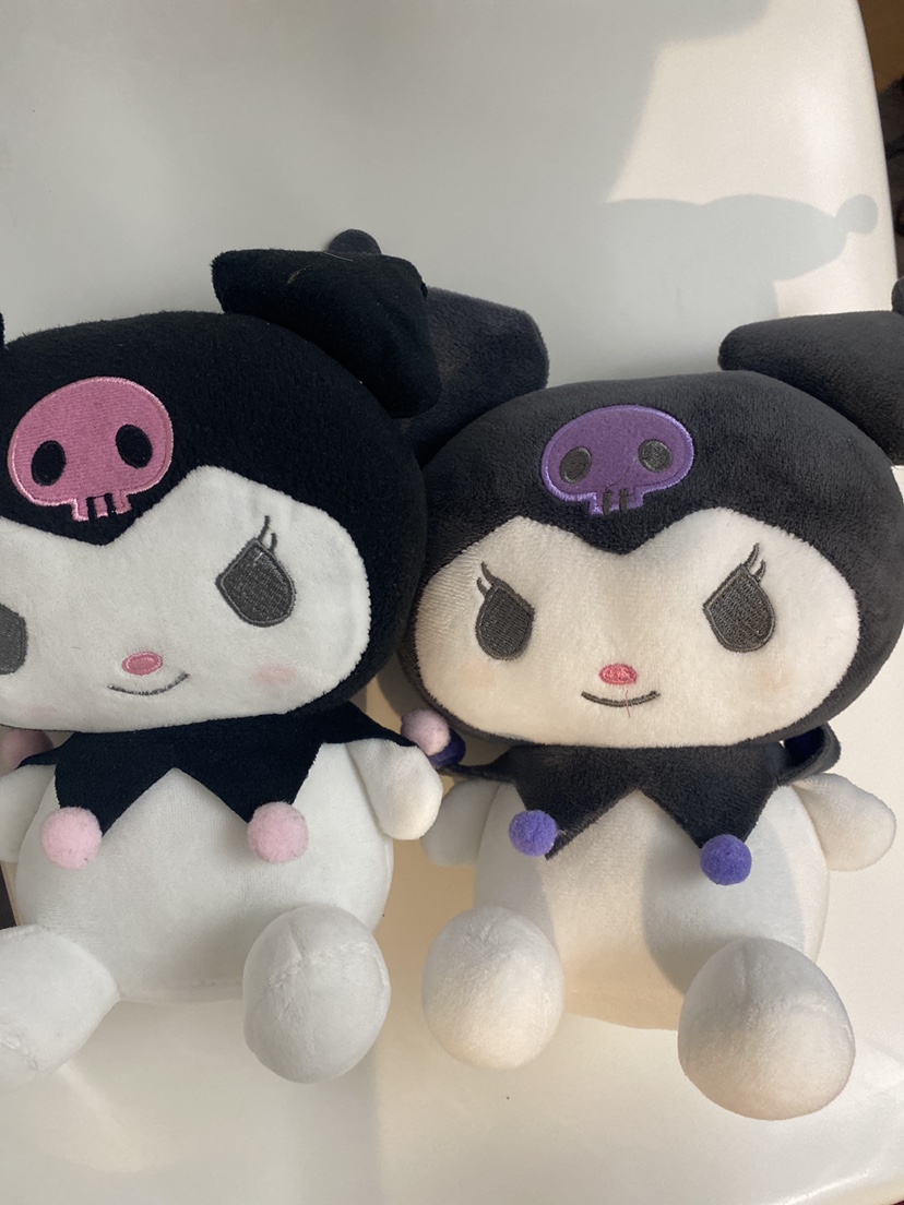 2 kuromi stuffed animals thumbnail