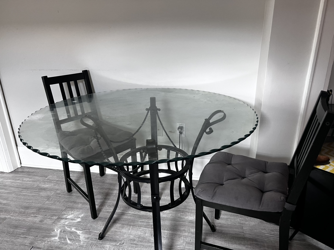 Table with chair