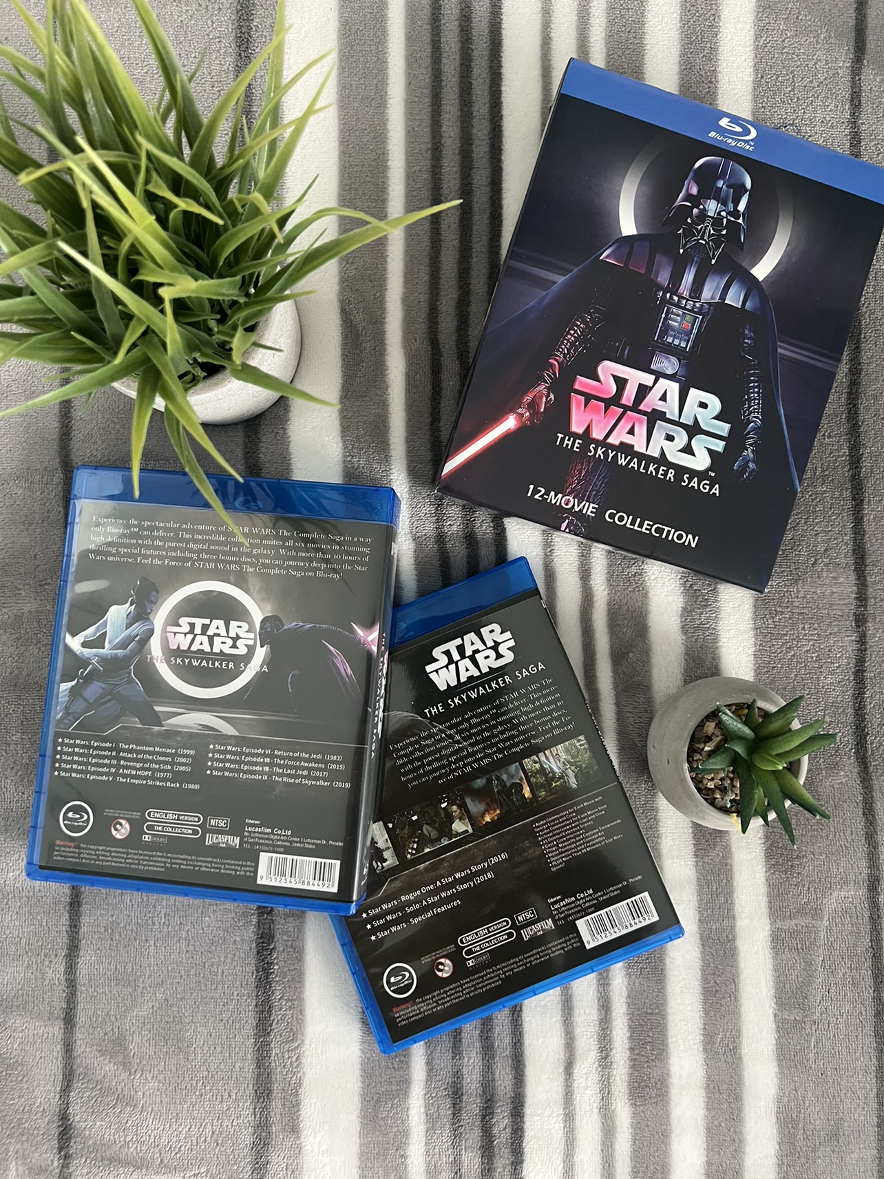 ✅ Star Wars: The Skywalker Saga Complete 12-Movies Blu-ray - photo 2