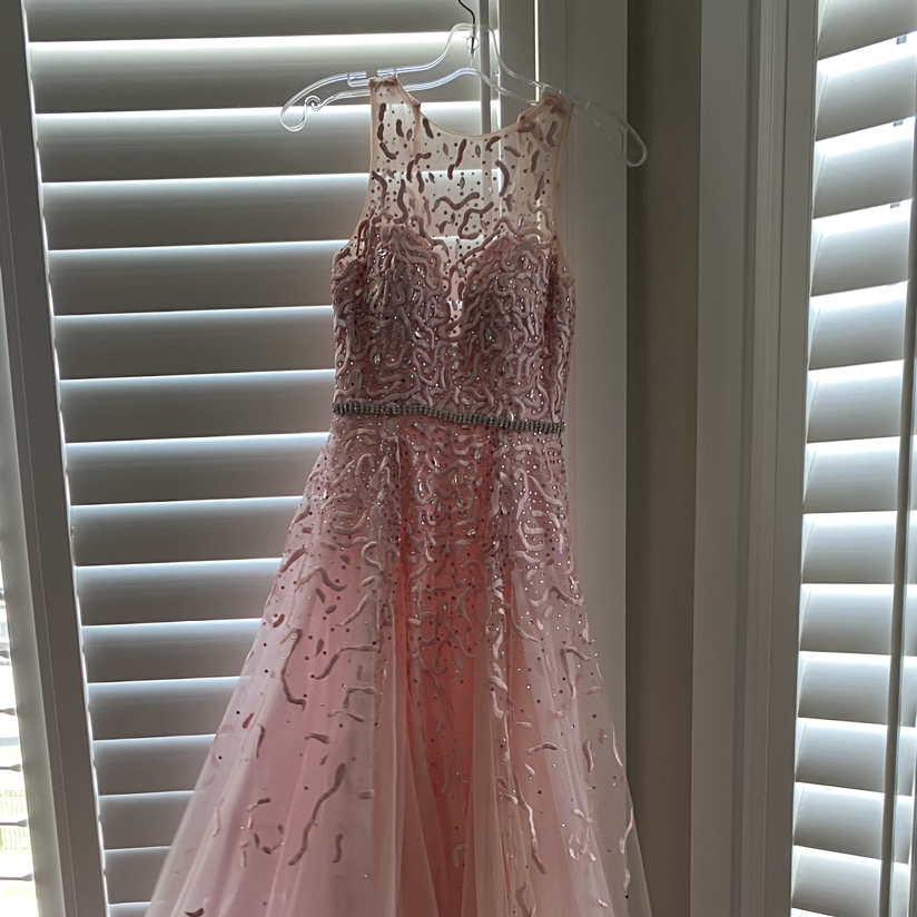 Pink prom or birthday dress