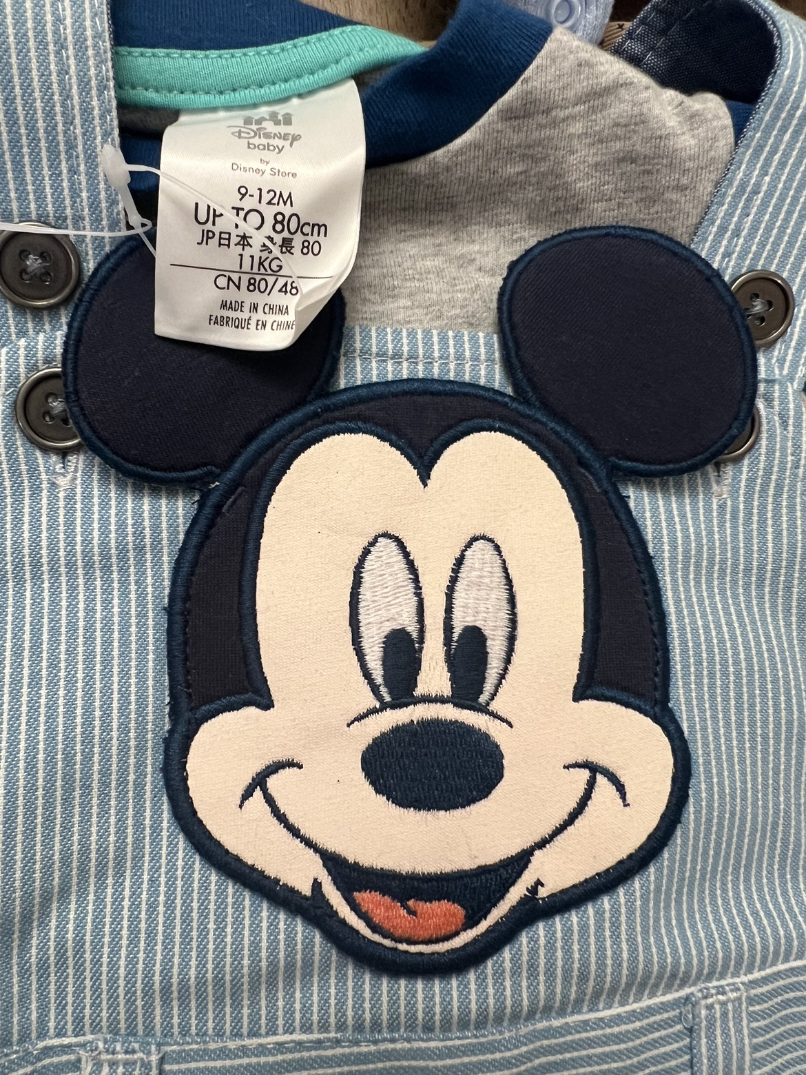 Disney Baby Mickey Shortalls (9-12mo) - photo 3