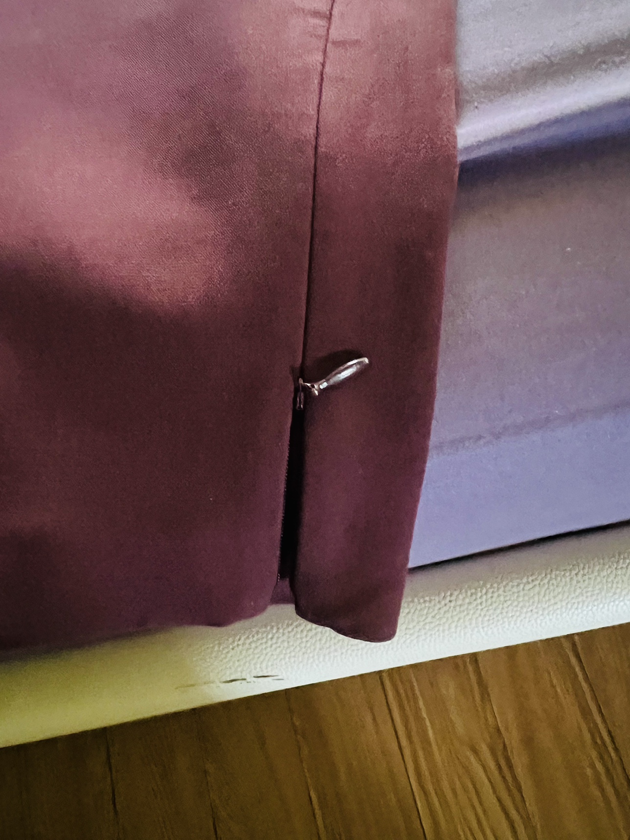Pants burgundy colour - photo 4