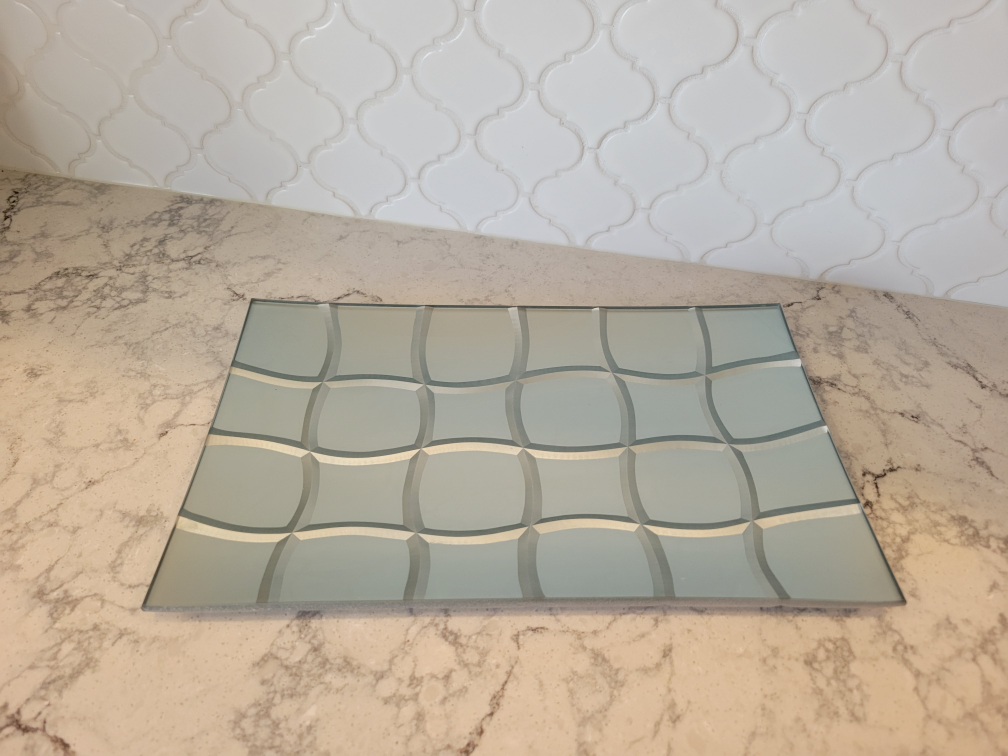 Decorative Metallic Platter /Plate