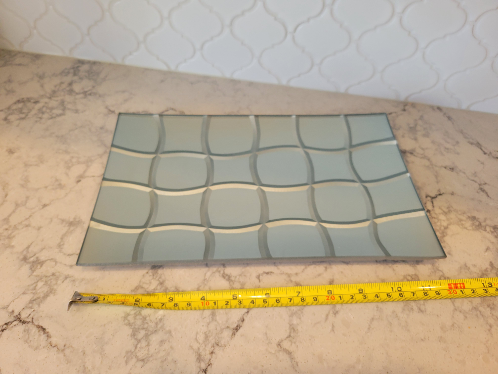 Decorative Metallic Platter /Plate - photo 2