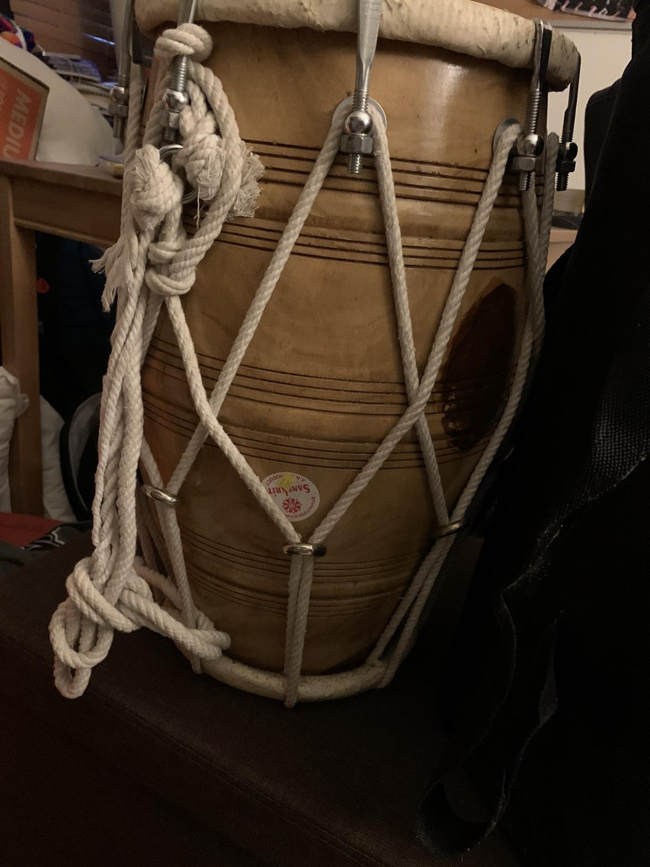 Dholak with cover - photo 5