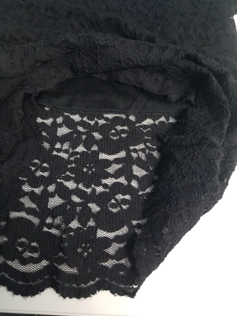 Black Dress, Lace Overlay XS image indicator(3)