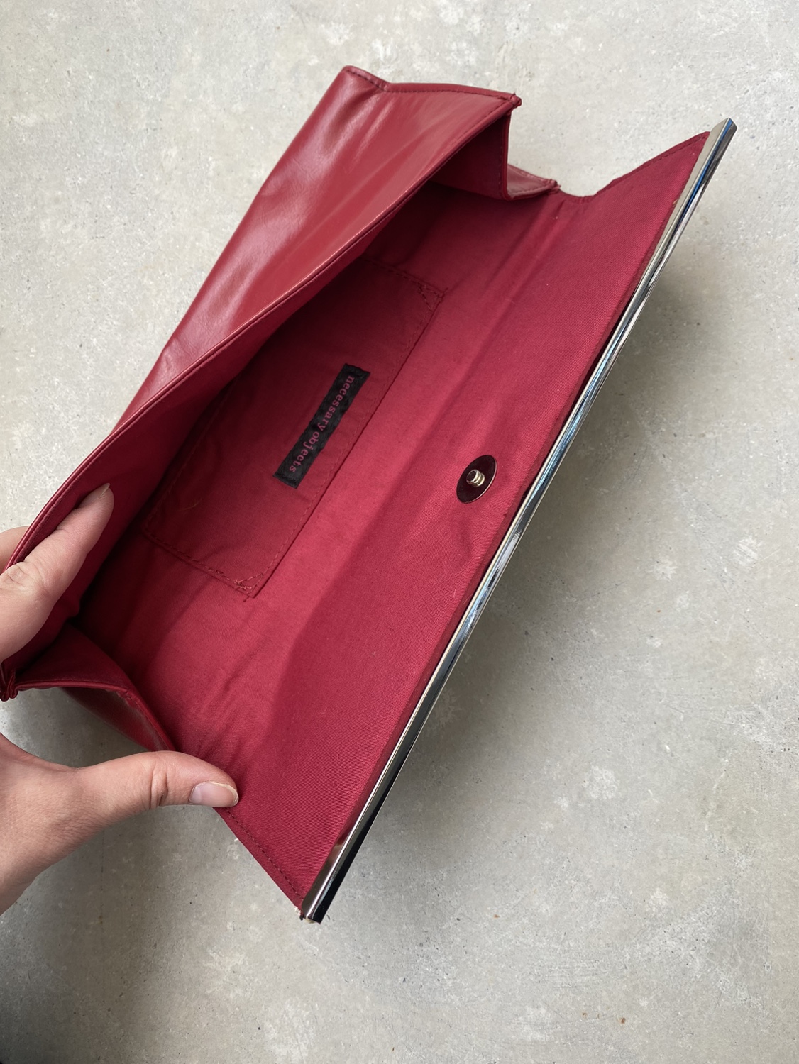 Red clutch - photo 3