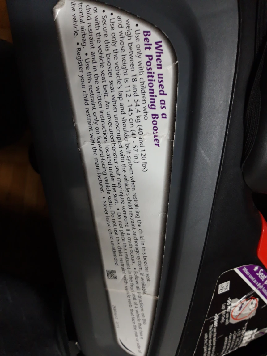 Evenflo Car Seat/Booster image indicator(7)