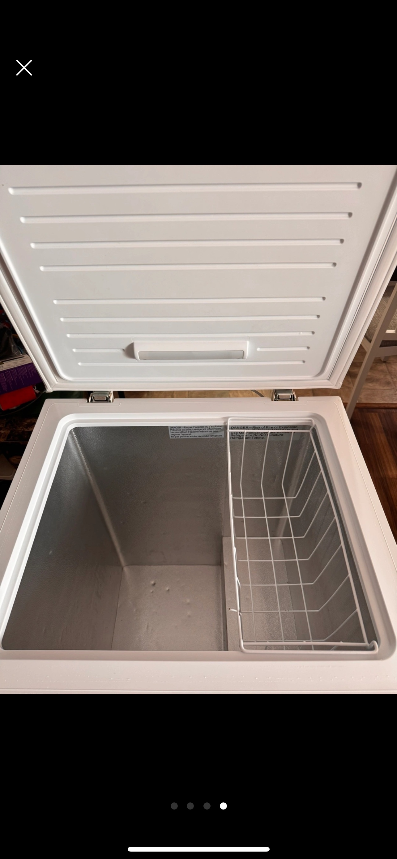 midea 5 cu chest freezer - photo 2