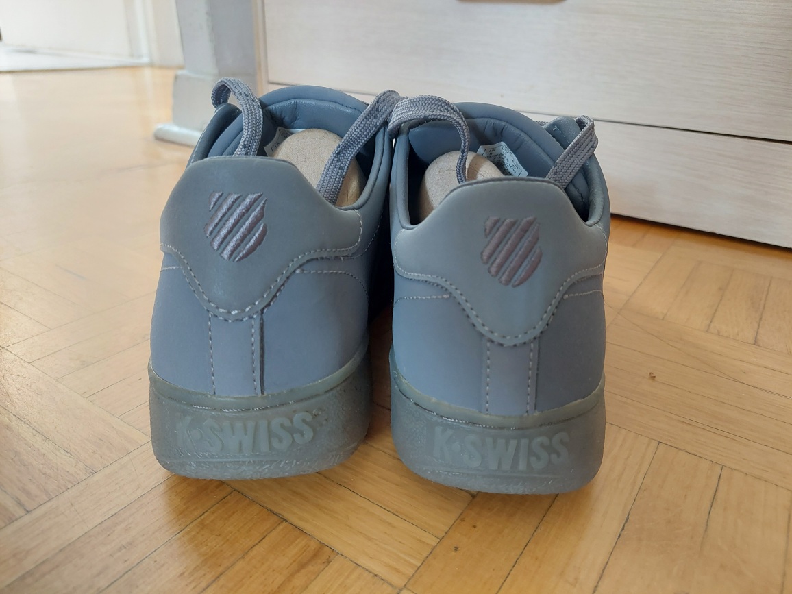 Like New K-Swiss mens size 10 grey shoes kswiss - photo 3