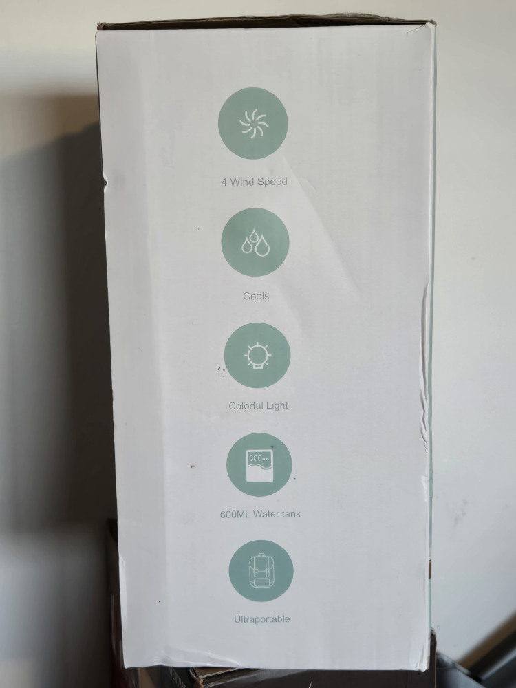 Portable Air Conditioner / Oscillating Cooler Fan - photo 4