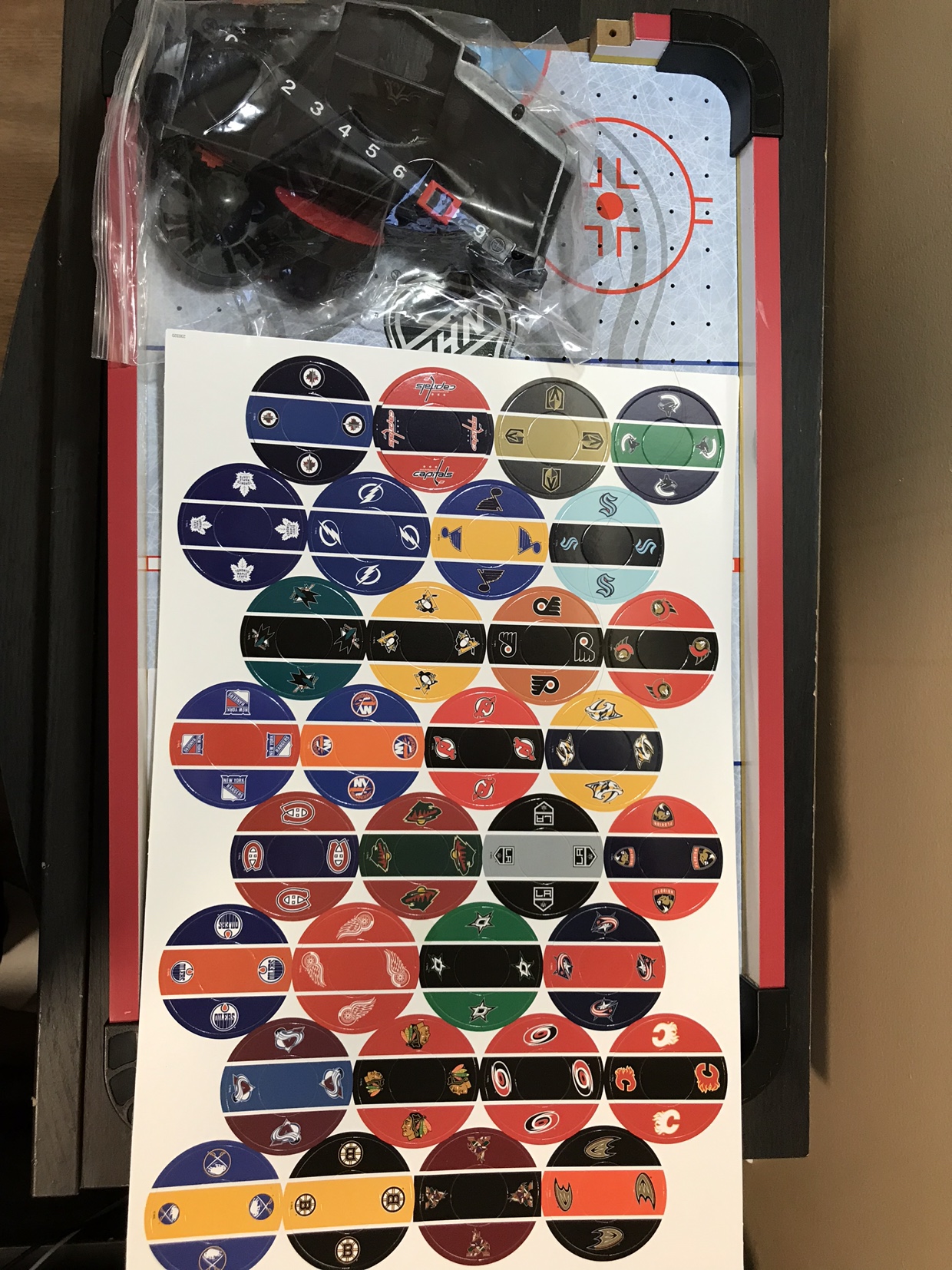BRAND NEW NHL AIR HOCKEY - photo 2