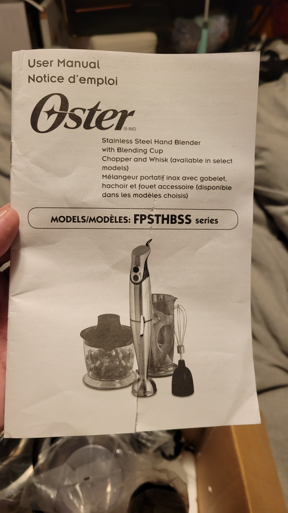 oscar hand blender with accessories image indicator(3)