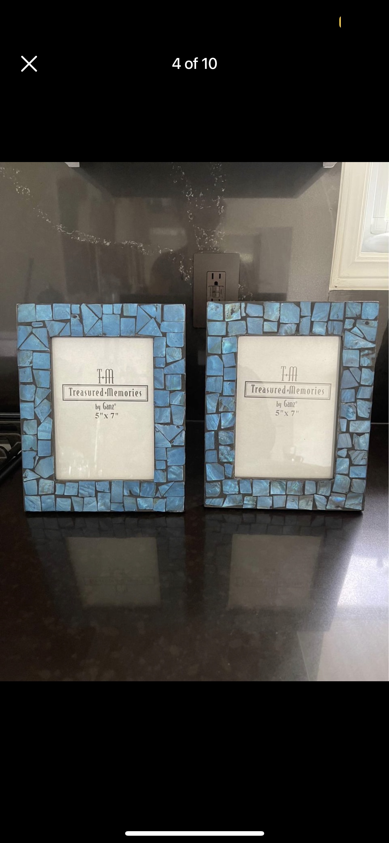 NEW - SET OF 4 PHOTO FRAMES image indicator(4)