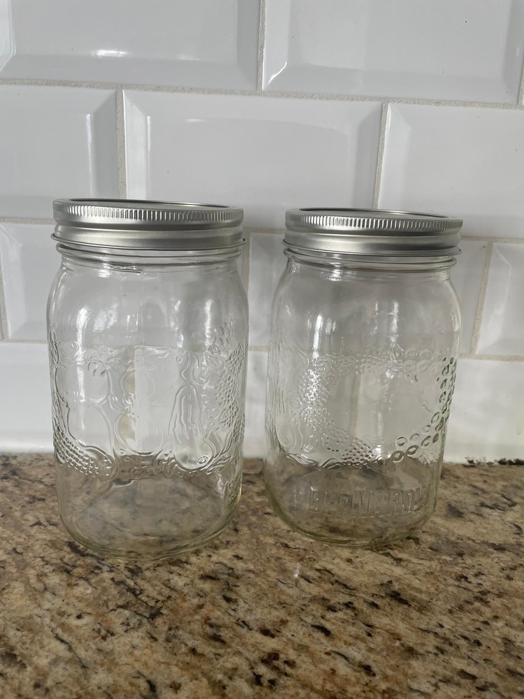 32 1L Mason Jars - photo 2