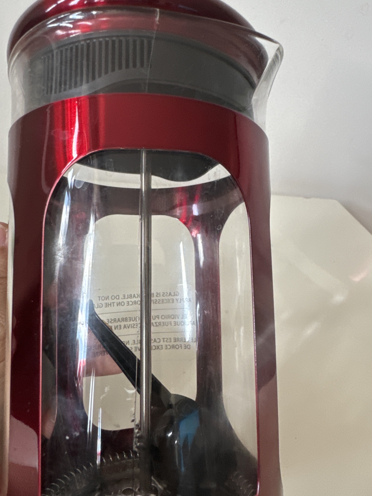 Mr. Coffee 30oz Glass and Stainless Steel French press - photo 3