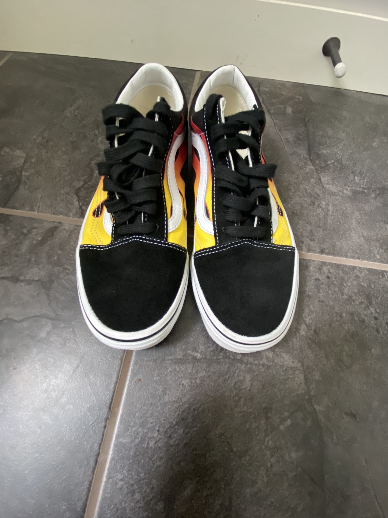 Vans Old Skool Flame Shoes Skate Sneaker - photo 5