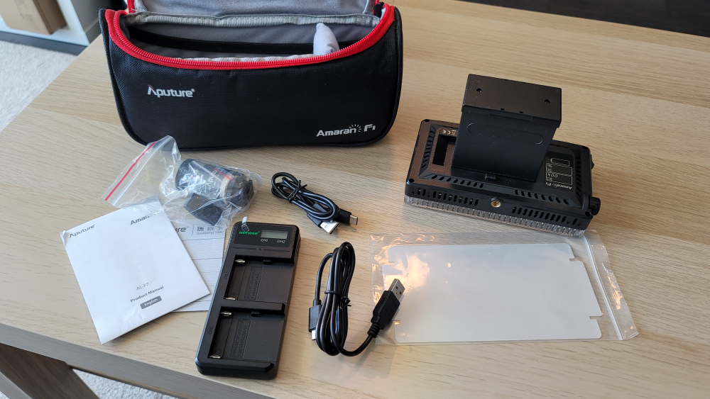 Aputure AL-F7 LED photo/video light image indicator(3)