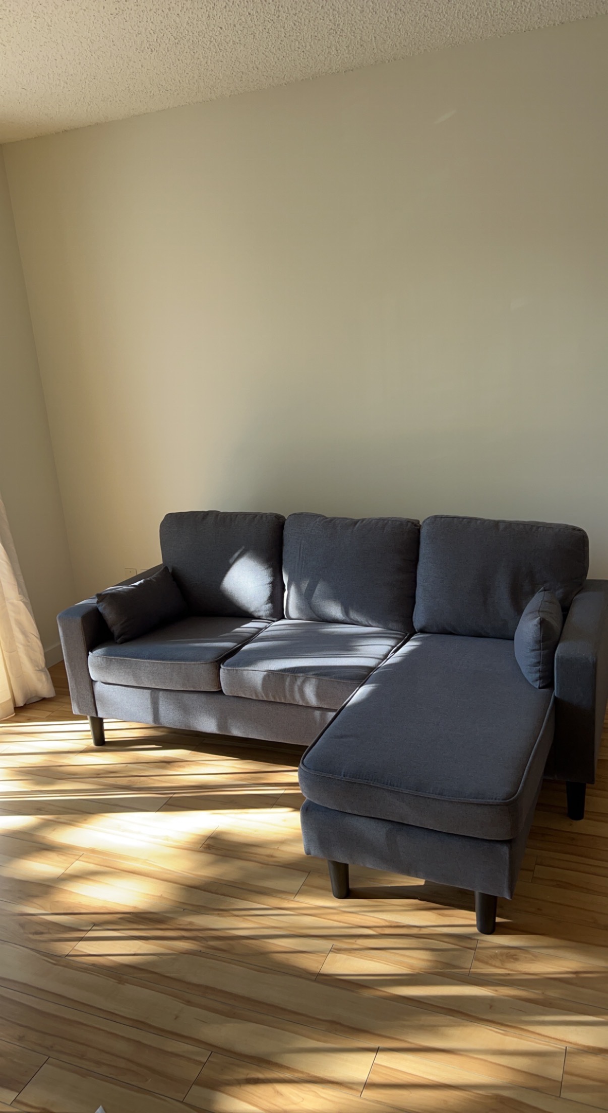 grey sectional couch