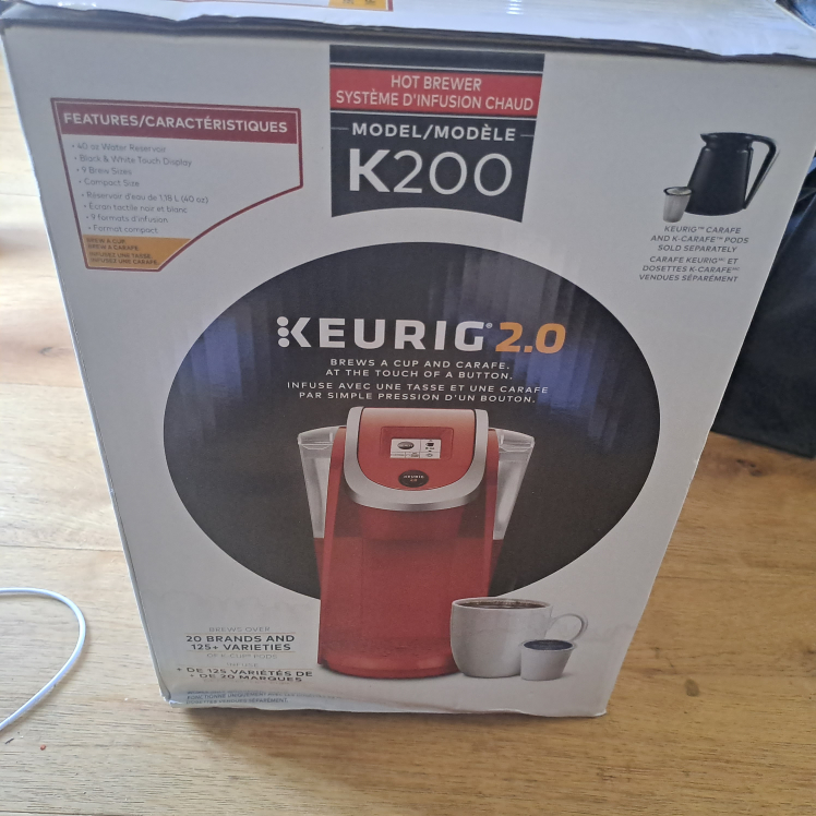 Hot Brewer Model K200 Keurig 2.0 - photo 3
