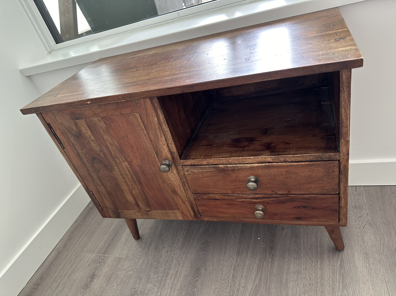 Wooden side table