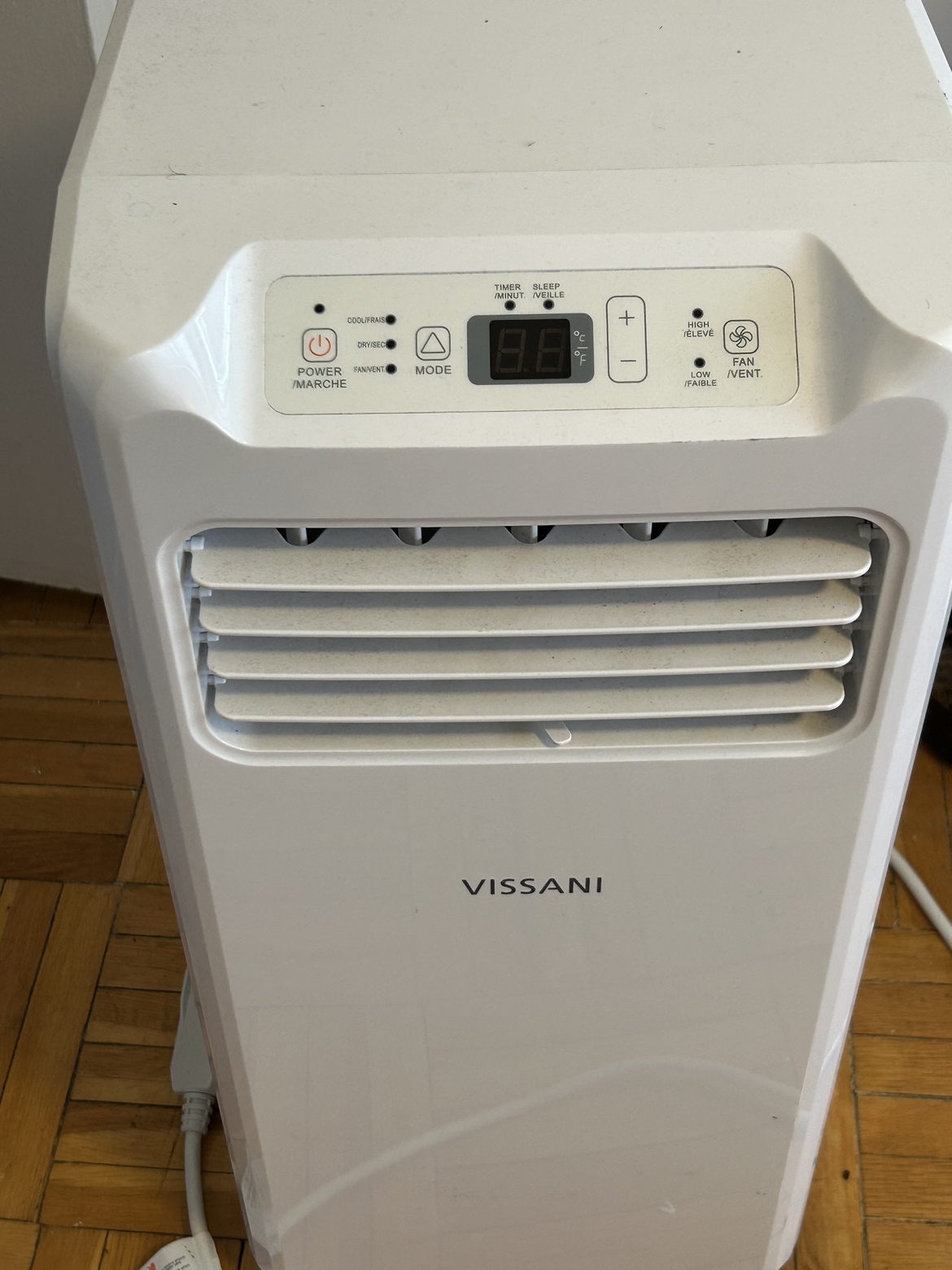 Vissani portable air conditioner