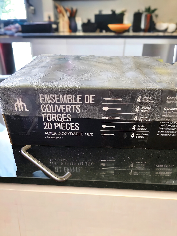 20 Piece Forged Flatware Set BRAND NEW image indicator(5)