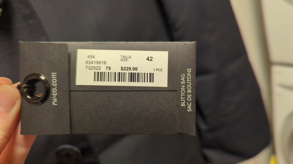 RW & CO. Brand new 2 pieces men's suit - photo 3