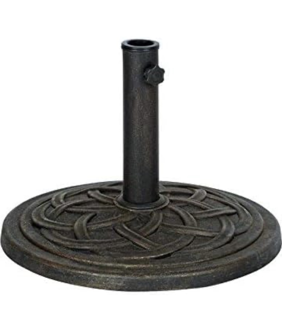 18-Inch Cast Stone Umbrella Base - photo 4