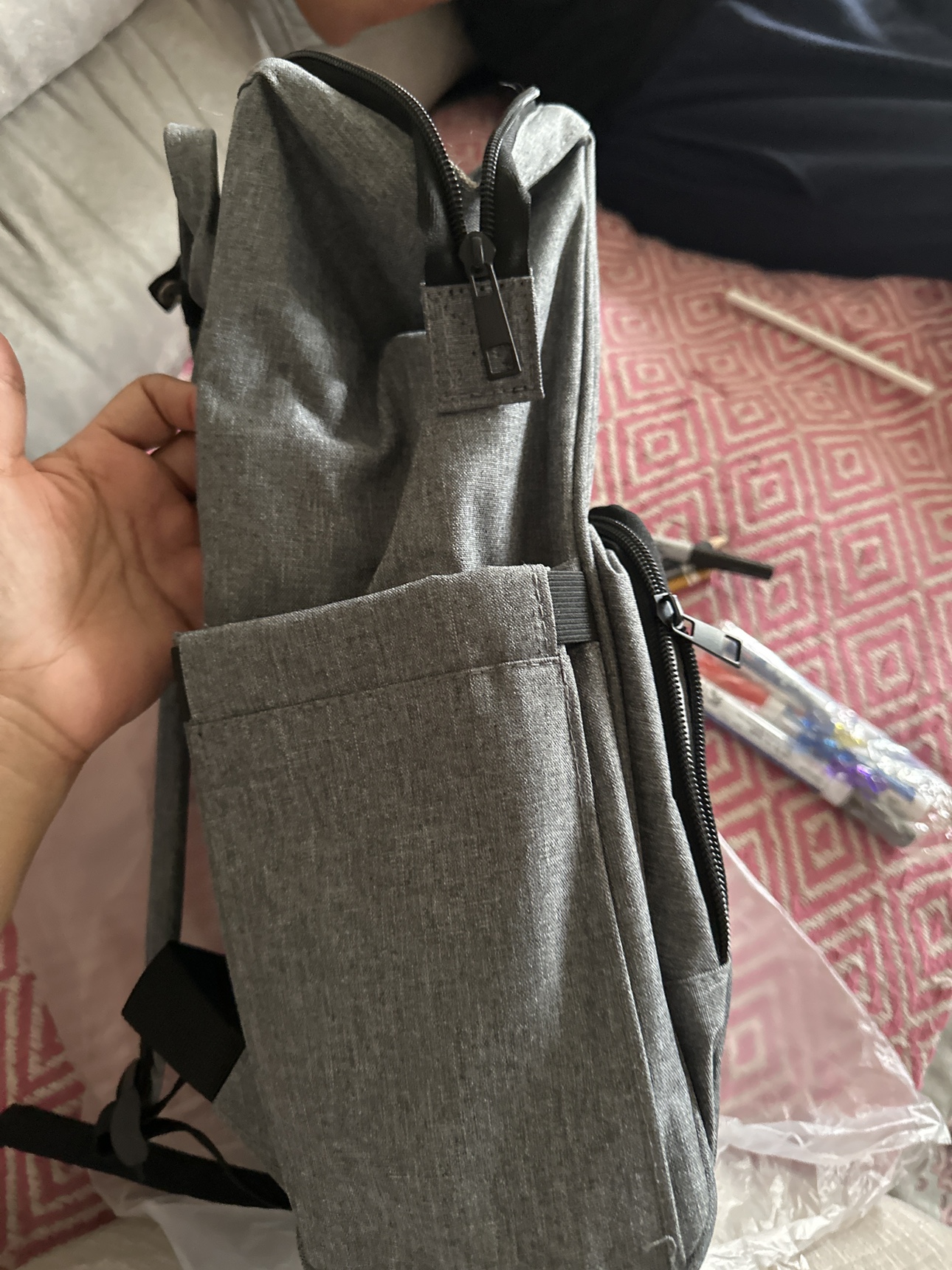 Kids diaper bags for carrying spacious - photo 2