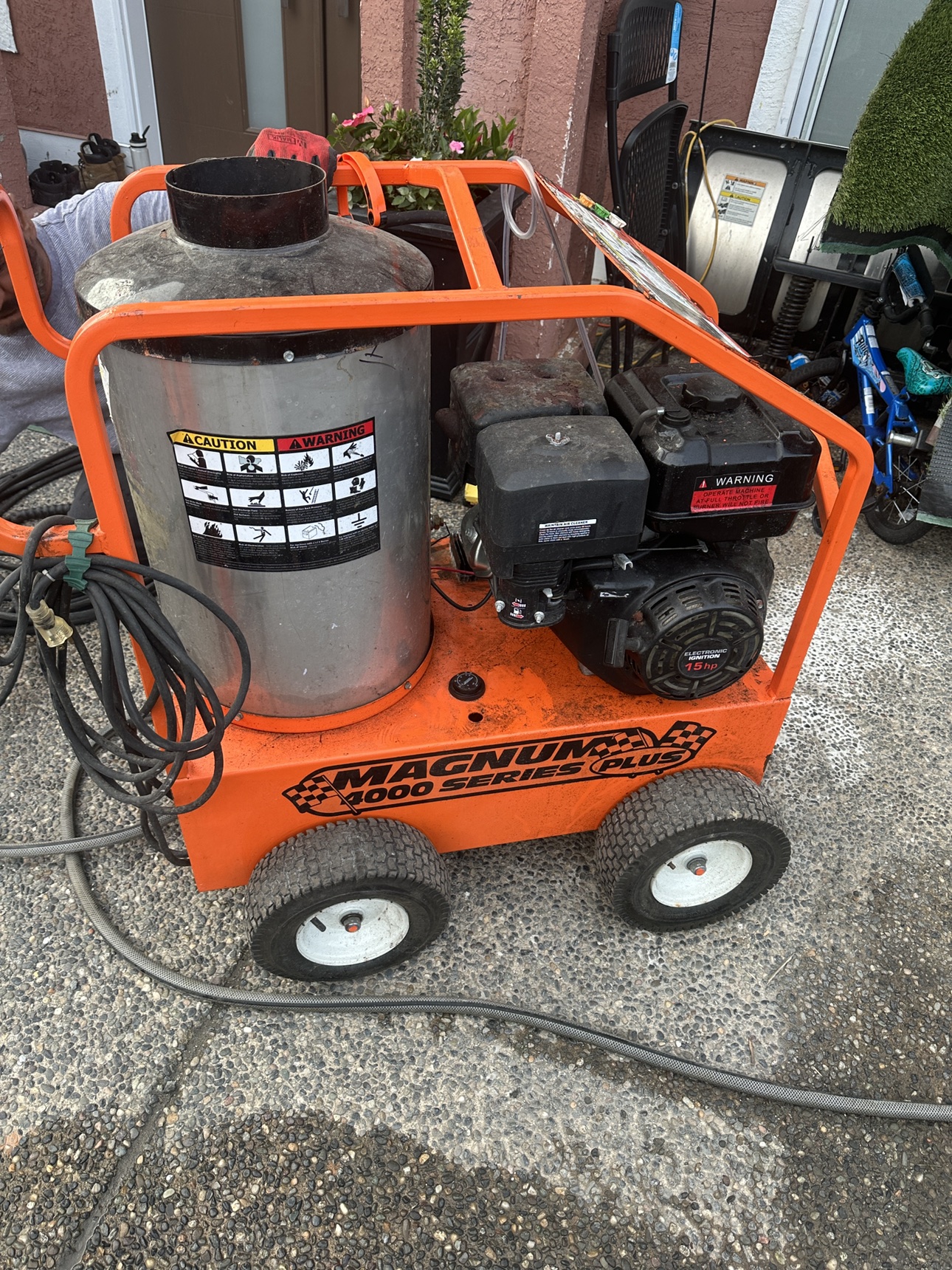 Magnum 4000 PSI Hot Pressure Washer