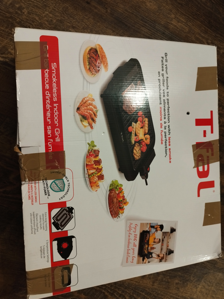 T-FAL smokeless Indoor Grill