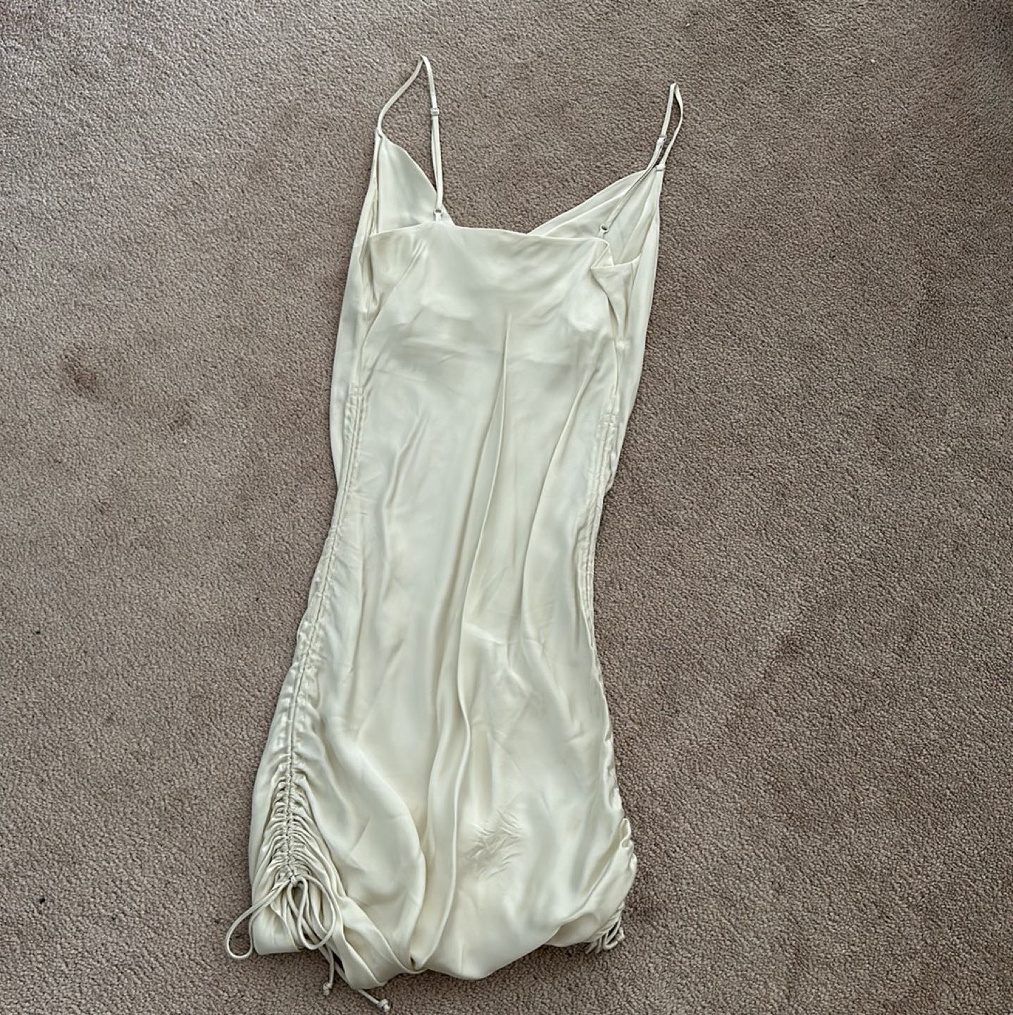 Aritzia | Ruched Slip Dress image indicator(8)