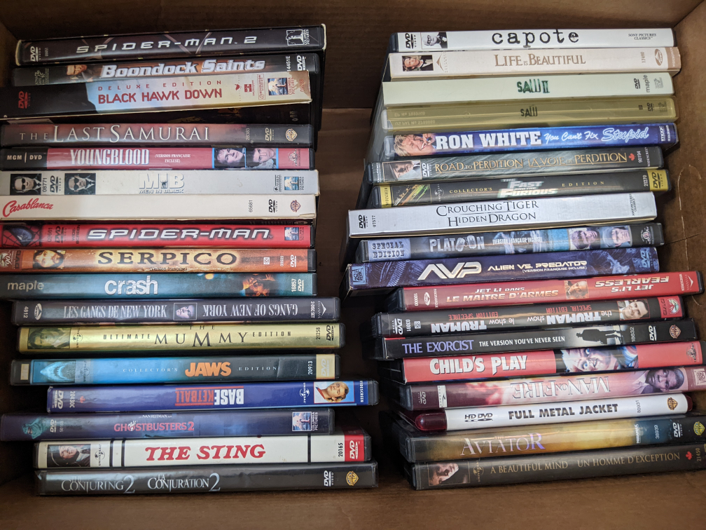 DVDs