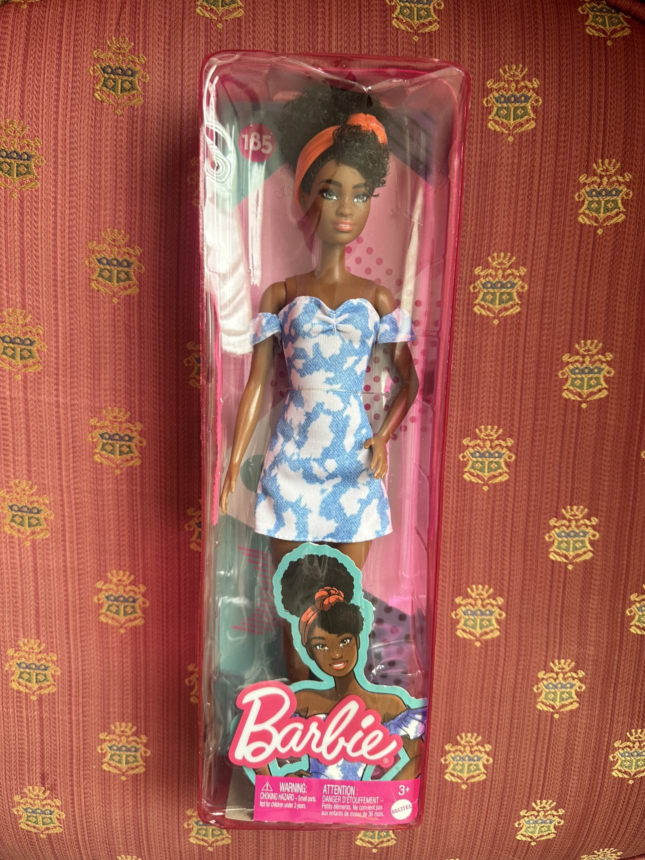 PRICE DROP: new Gorgeous Black Barbie doll, dress and boots image indicator(3)