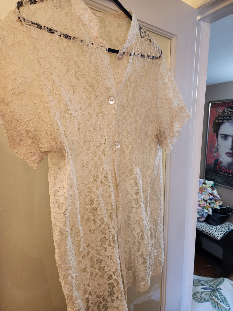 Vintage Lace Blouse image indicator(3)