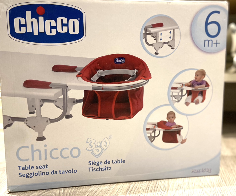 New Chicco 360 baby table seat thumbnail