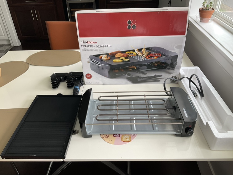 Demi-Swiss 2-in-1 Grill and Raclette - photo 2