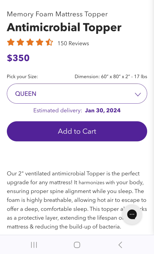 premium mattress topper - photo 2