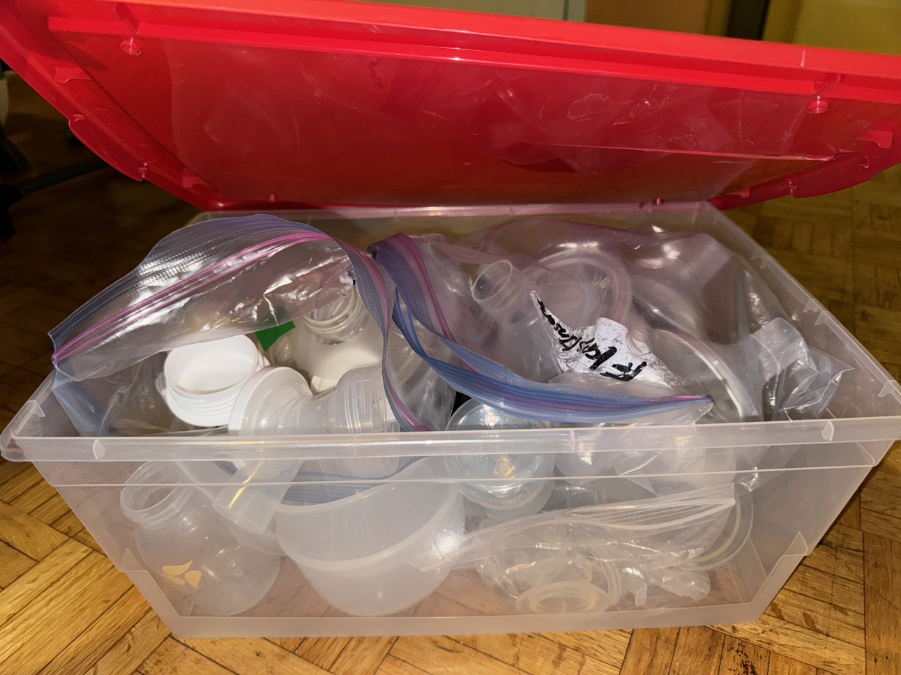 Box of Medela Breastfeeding Kit Parts - photo 5