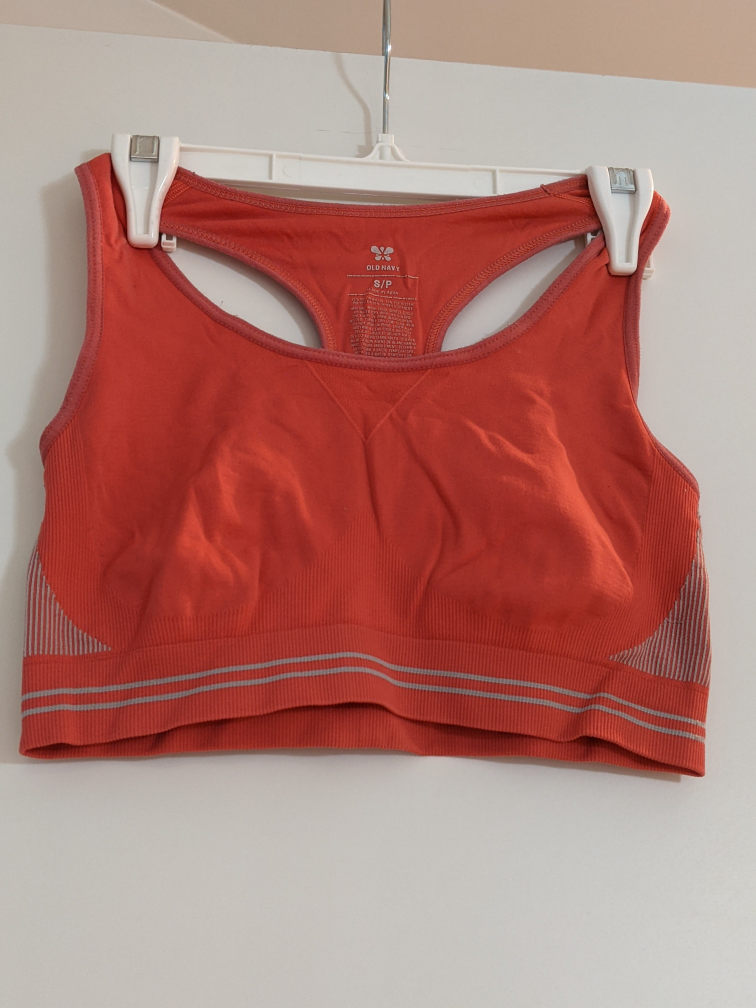 Light Orange Sports Bra thumbnail