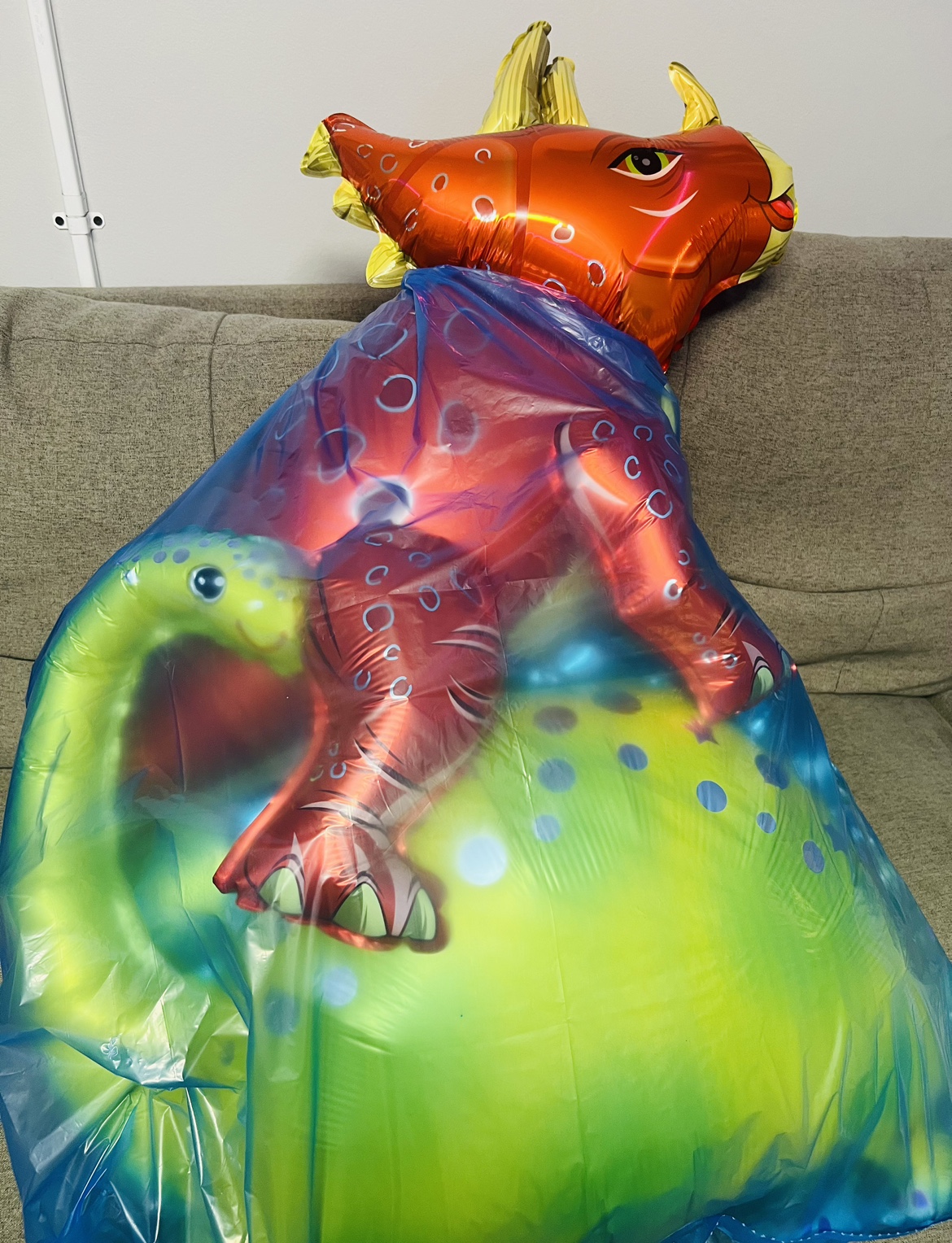 Dinosaur Balloons #freecycle thumbnail